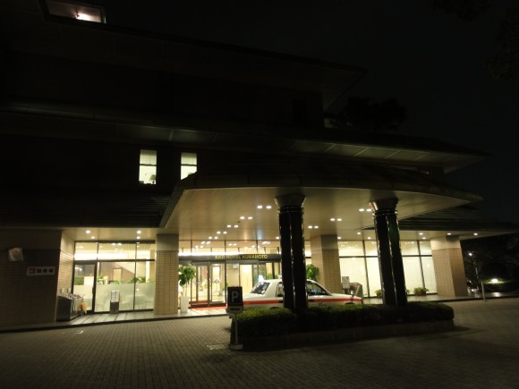 KKRホテル熊本玄関