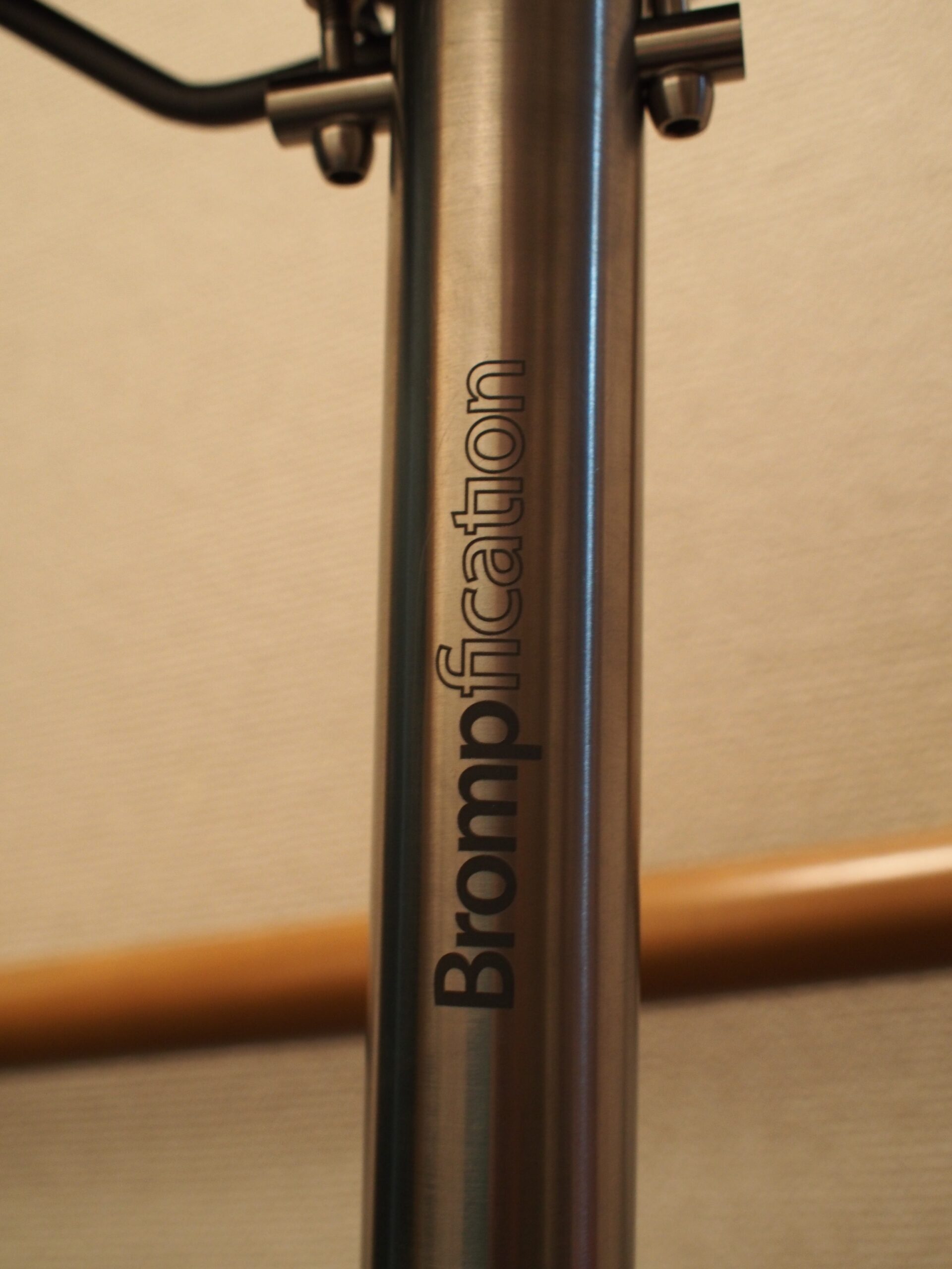 Bromfication チタンシートポスト Brompton 用 【公式通販】